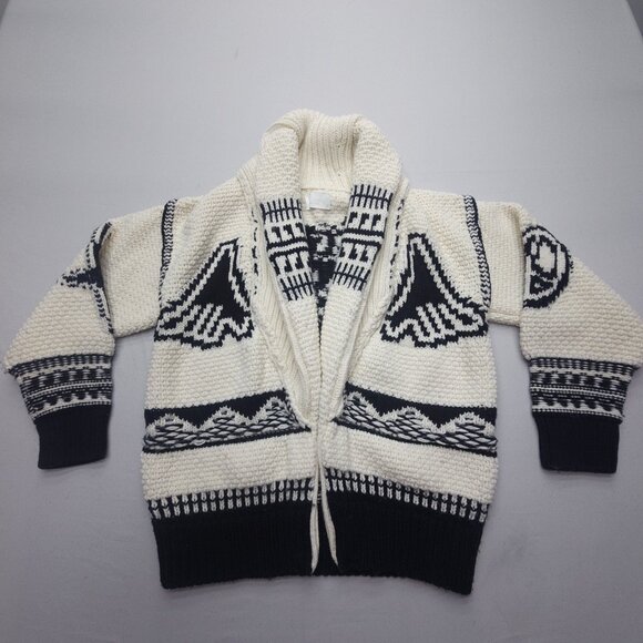 Zadig & Voltaire Monochrome Graphic Cardigan - Picture 2 of 11